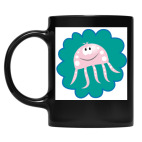 Кружка цветная UV-DTF