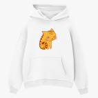 Толстовка худи оверсайз