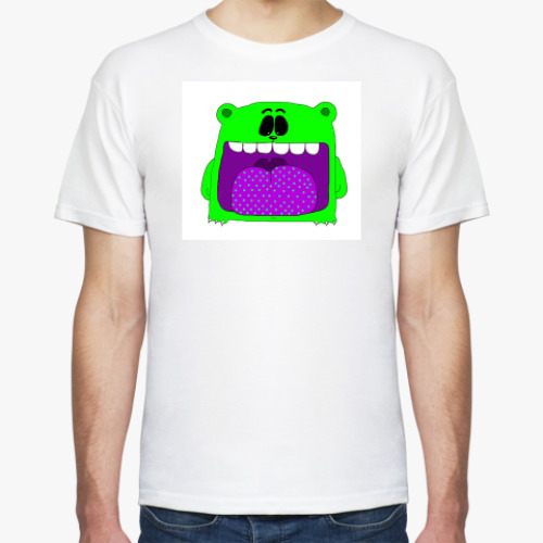 Футболка с принтом Токсик