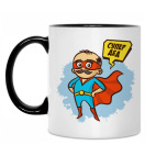 Кружка двухцветная