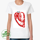 Женская футболка органик