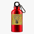 Металлическая бутылка 400 мл UV-DTF