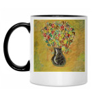 Кружка двухцветная