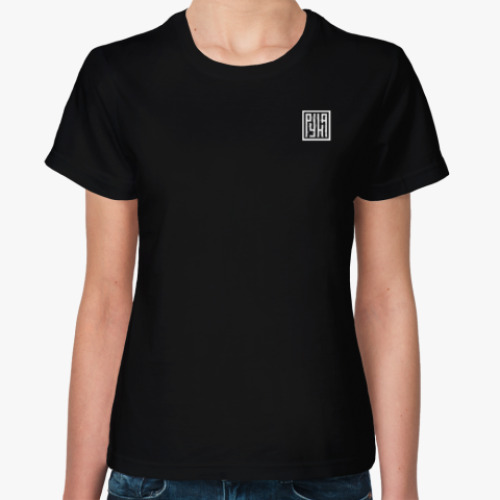 Женская футболка с принтом группа РУНА