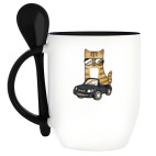 Кружка с ложкой