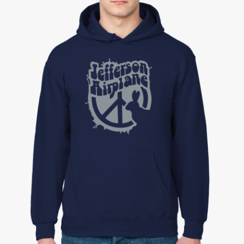 Толстовка худи с принтом Jefferson Airplane