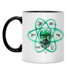 Кружка двухцветная