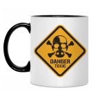 Кружка двухцветная