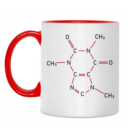 Кружка с принтом Формула кофе