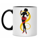 Кружка двухцветная