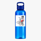 Прозрачная спортивная бутылка