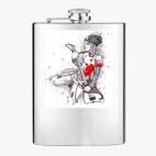 Фляжка стальная