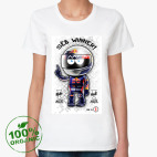 Женская футболка органик