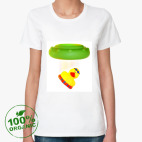 Женская футболка органик