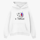 Толстовка худи оверсайз