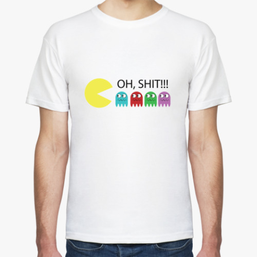 Футболка с принтом PacMan