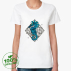 Женская футболка органик