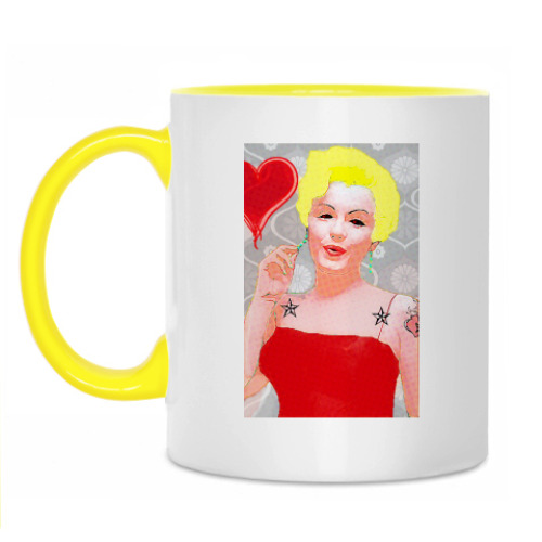 Кружка с принтом (Не)мэрилин)
