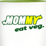 Мама ест вег