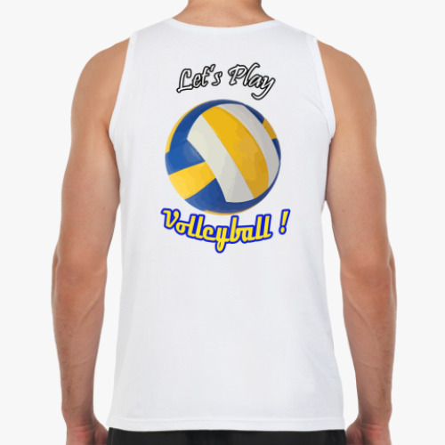 Майка с принтом Football Volleyball