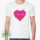 Мужская футболка органик