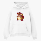 Толстовка худи оверсайз