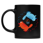 Кружка цветная UV-DTF