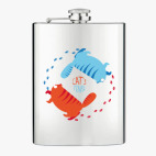 Фляжка стальная