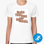 Женская спортивная футболка