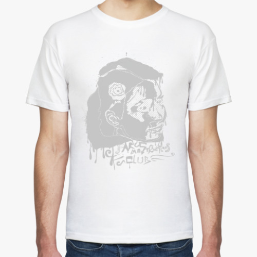 Футболка с принтом Paris mastrubation club