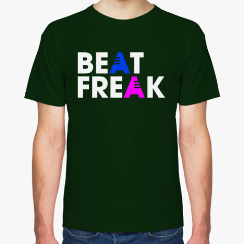 Футболка с принтом Beat Freak