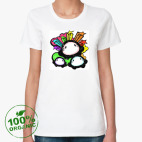 Женская футболка органик