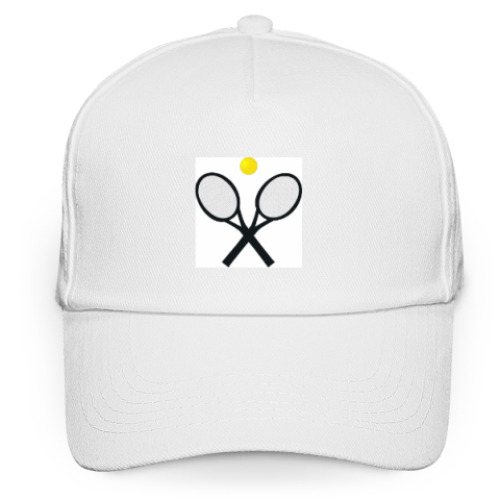 Кепка бейсболка с принтом большой теннис