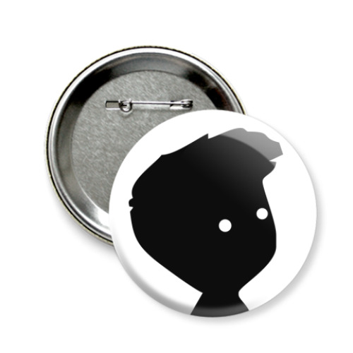 Значок 58мм с принтом LIMBO