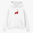 Толстовка худи оверсайз