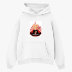 Толстовка худи оверсайз