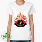 Женская футболка органик