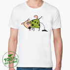 Мужская футболка органик