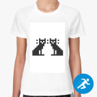 Женская спортивная футболка