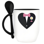 Кружка с ложкой