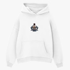 Толстовка худи оверсайз