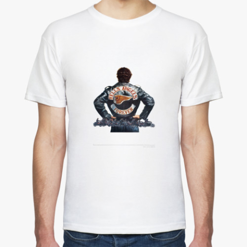 Футболка с принтом Байкер