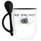 Кружка с ложкой