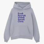 Толстовка худи оверсайз