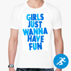 Мужская спортивная футболка