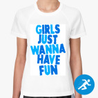 Женская спортивная футболка