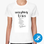 Женская спортивная футболка