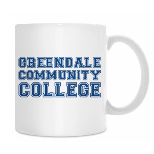 Кружка с принтом Greendale Community College