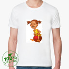 Мужская футболка органик