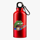 Металлическая бутылка 400 мл UV-DTF